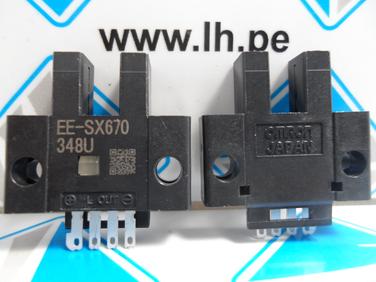 EE-SX670         Sensor fotoeléctrico, alcance: 5mm, NPN, DARK-ON, LIGHT-ON